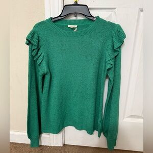 Jodifl Emerald Coast Ruffle Sweater